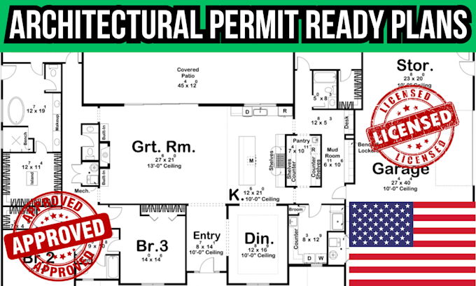 prepare architectural plan structural plan mep plan pe stamp for utah, ohio