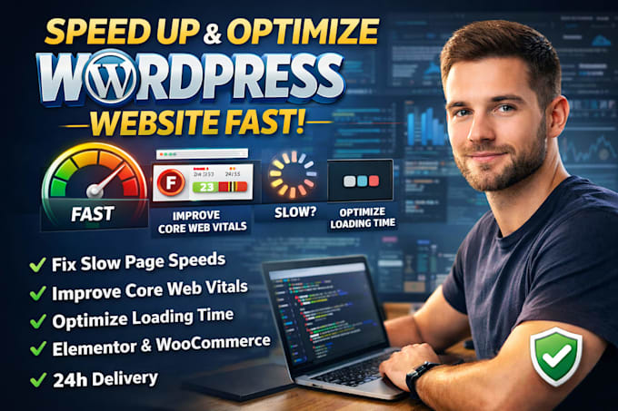 speed up and optimize your wordpress website professionally