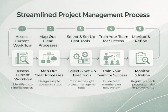 Set up a project management system for your business by Paybeh | Fiverr