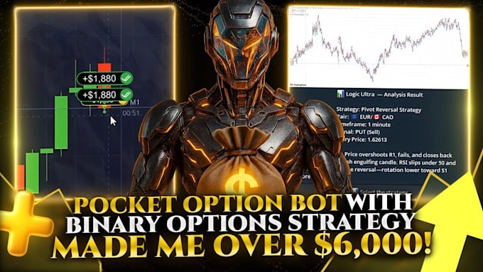 code pocket option automated script, indicator and strategy for options