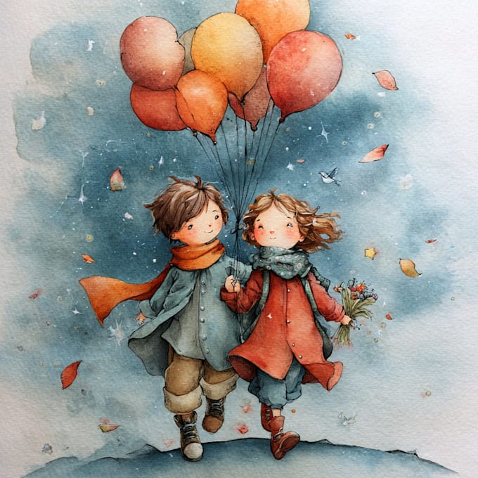 illustrate whimsical and professional children books