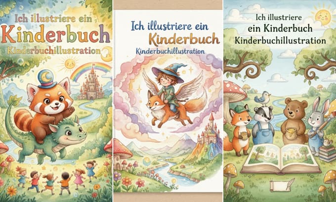 illustrieren eines kinderbuchs illustration kinderbuch