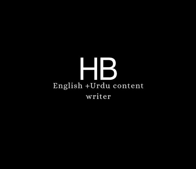 write original english and urdu articles
