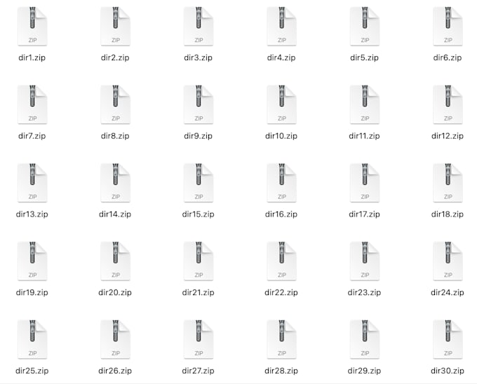 batch zip and unzip files quickly and safely
