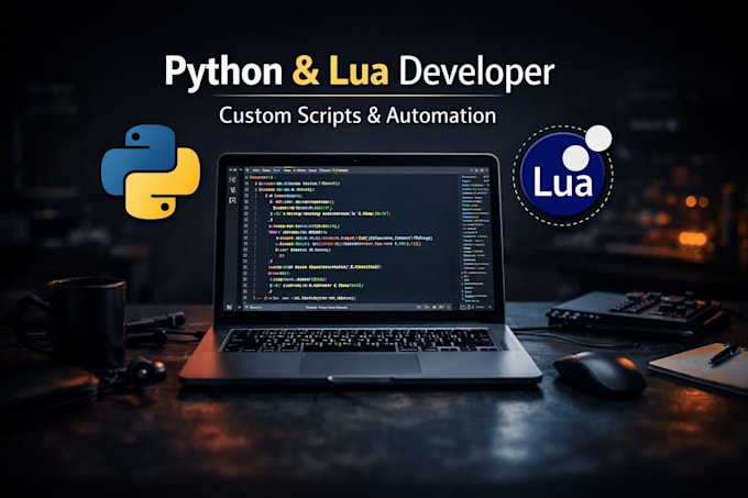 write clean python and lua scripts for your project