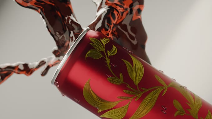 create a high quality 3d product animation for ads
