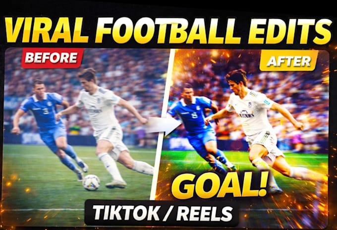 make professional football highlight edits for social media