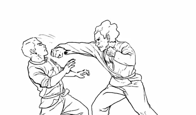 do 2d traditional animation, 2d line art, 2d frame by frame, handdrawn animation