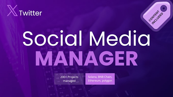 manage your social media account with creative posts