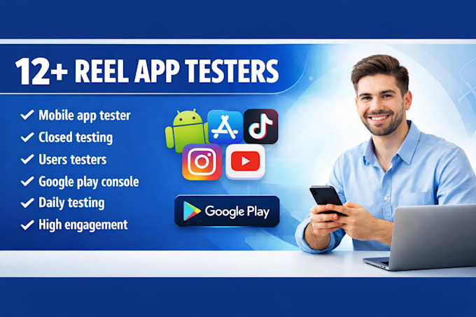 do 12 testers 20 testers closed testers for google play console or testers 14day
