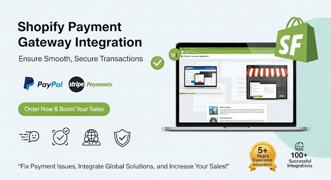 integrate shopify payment gateways and ensure smooth transactions