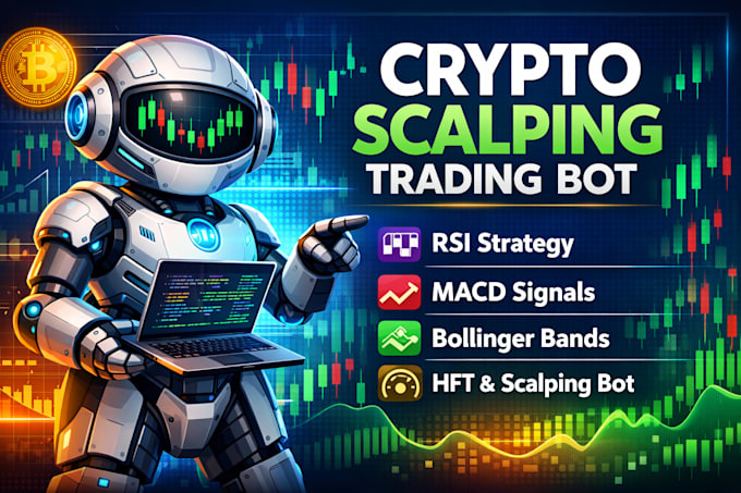 code crypto scalping bot rsi macd ai bot bolinger bands trading hft bot scalper