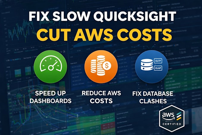 fix slow quicksight dashboards e high AWS analytics costs
