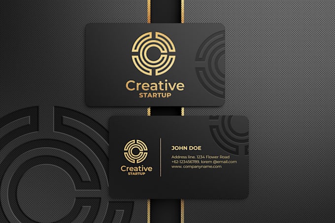 do a unique professional business card