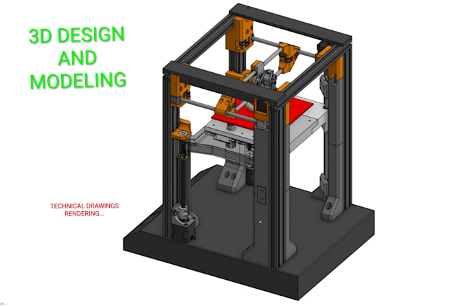 design 3d parts for assets or printing