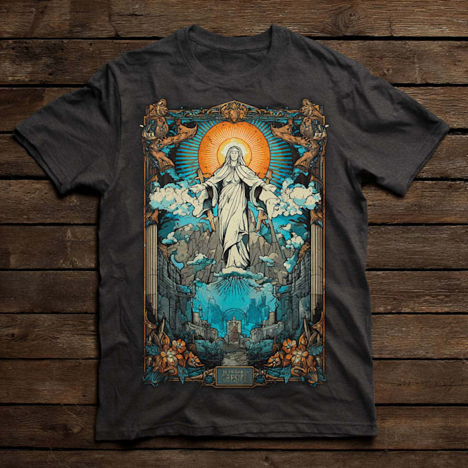 create custom christian t shirt design