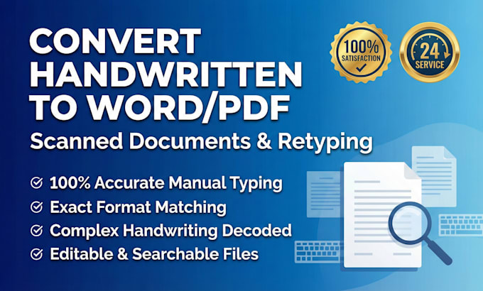 Convert handwritten notes, scanned images, and documents to ...