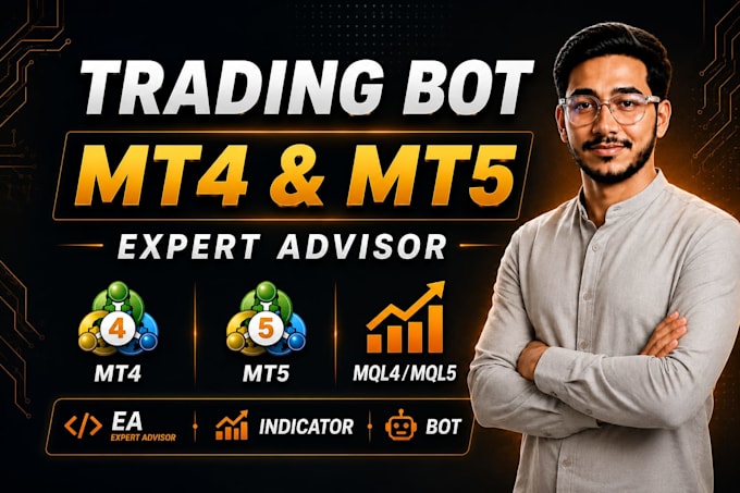 develop expert advisor eas trading bot mt4 mt5 and indicators