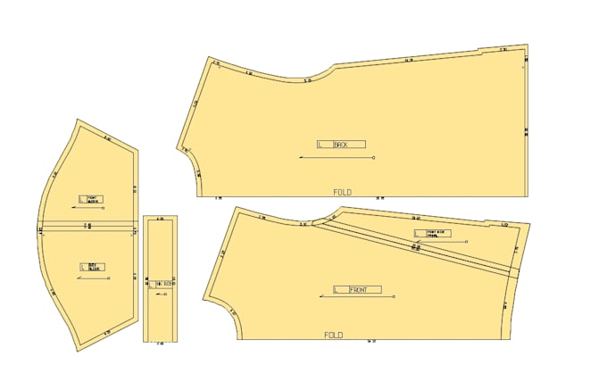 create garment pattern making in gemini cad
