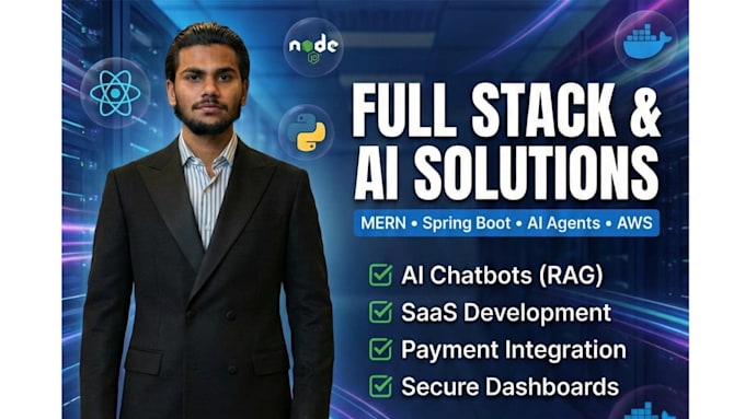 create full stack websites and softwares in react java spring boot