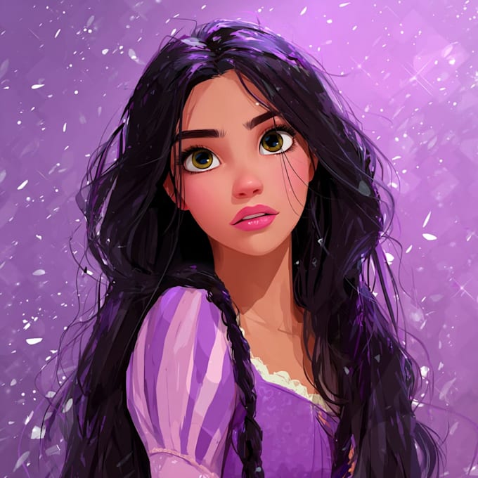 custom disney portraits turn yourself into a magical