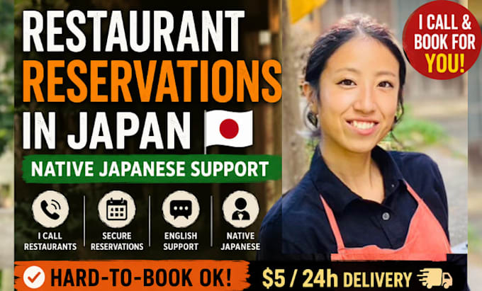 help you book restaurants in japan
