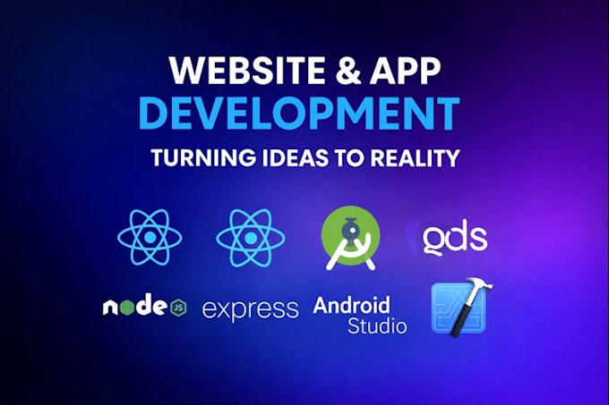 make website and mobile app