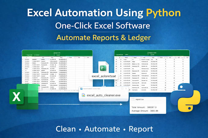 automate excel tasks and build custom excel automation tools using python