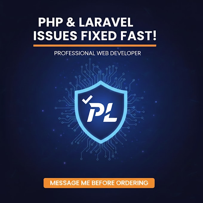fix PHP or laravel bugs and errors fast