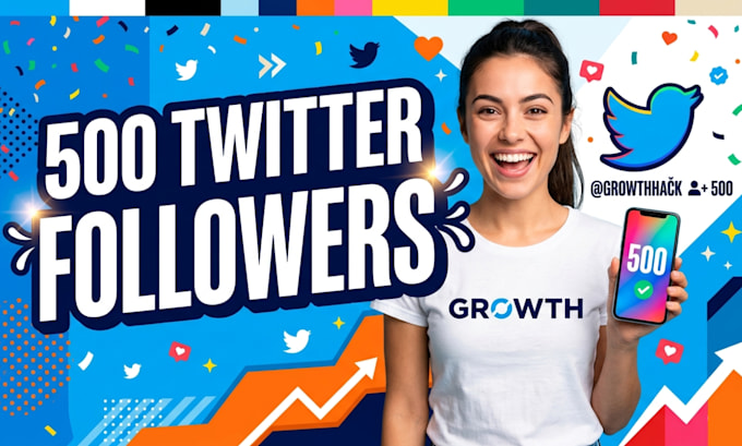 grow up 500 twitter followers fast
