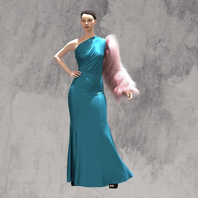 create realistic clo 3d fashion designs