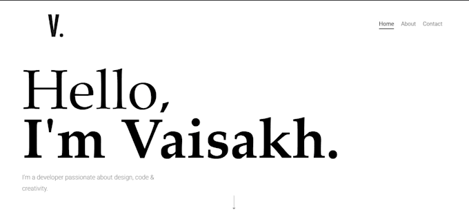a responsive personal portfolio website using HTML CSS