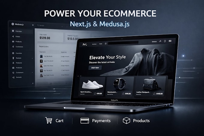 do ecommerce development medusajs  nextjs
