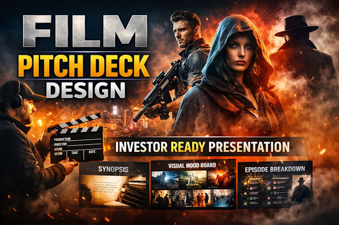 create a pitch deck for your film and TV show