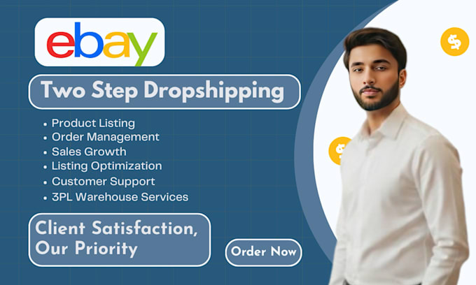 be your ebay two step dropshipping virtual assistant