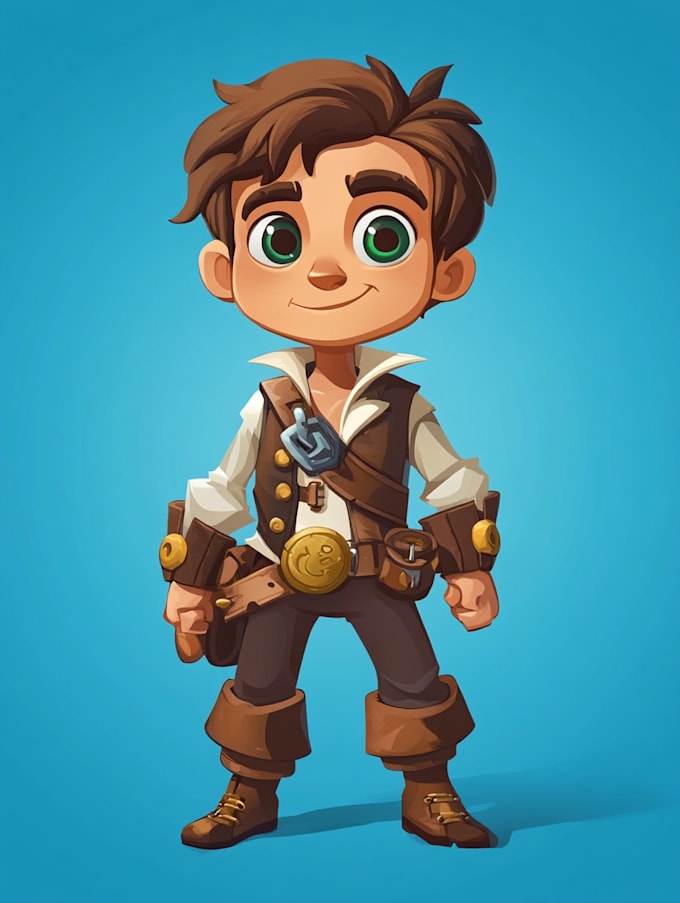 do 2d characters design, 2d cartoon 2d game character design