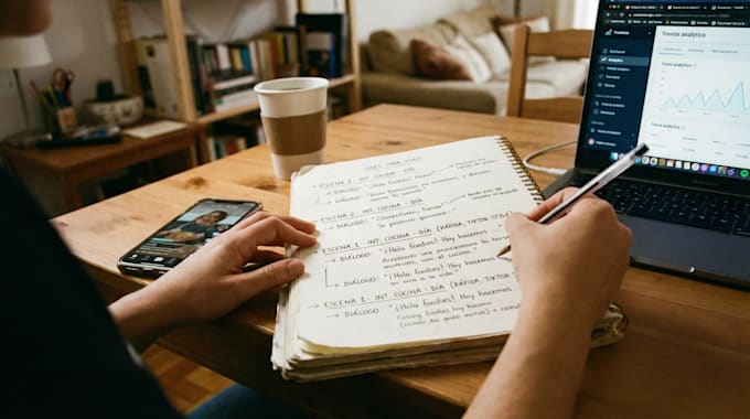 write scripts for your social media content