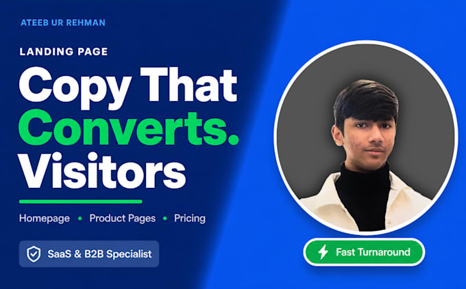 write high converting saas website copy
