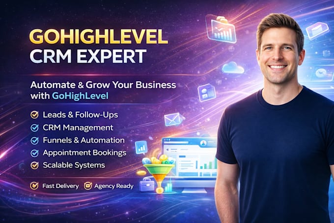 manage fix and optimize your gohighlevel CRM system