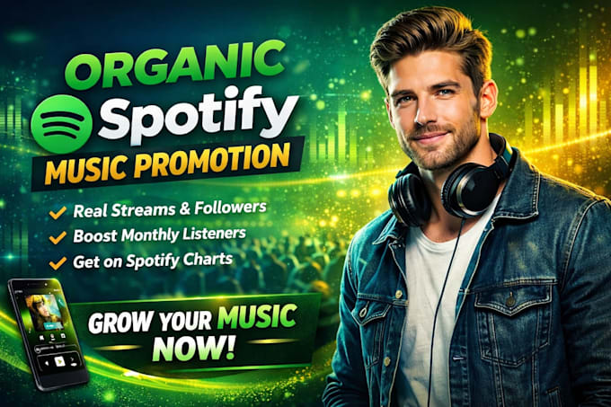 do organic spotify music promotion