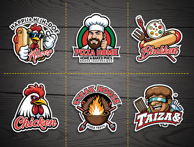 design a professional BBQ, grill, and restaurant logo