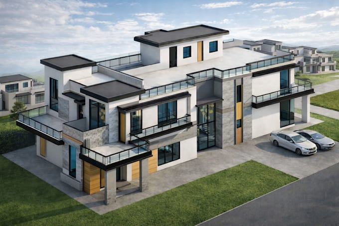 do 3d modeling and architectural drawings on revit