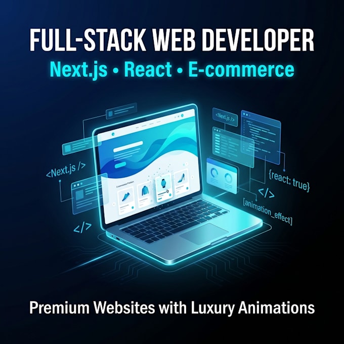 develop a custom e commerce or any website and complete SEO setup
