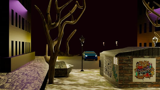 create atmospheric 3d game environments