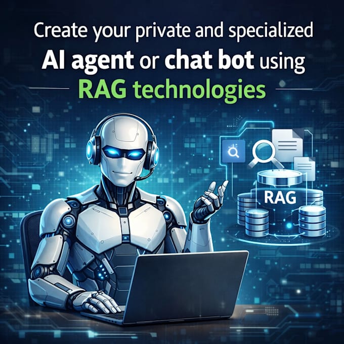 create your private and specialized ai agent or chatbot using rag technologies