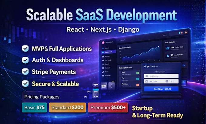 develop a scalable saas application