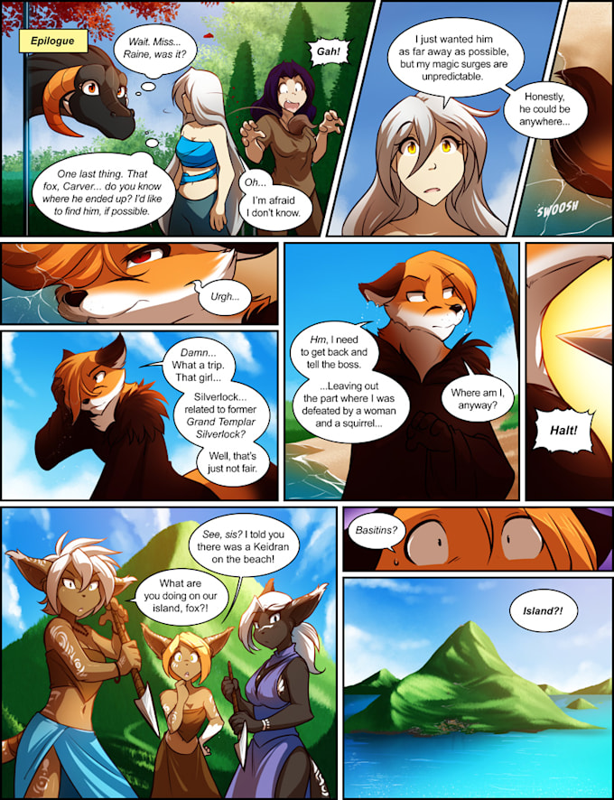 Draw A Furry Comic Pages Nsfw Comic Page Furry Art Character Manga 