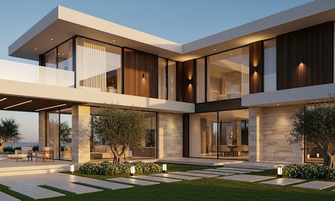 create 3d architectural rendering for real estate marketing