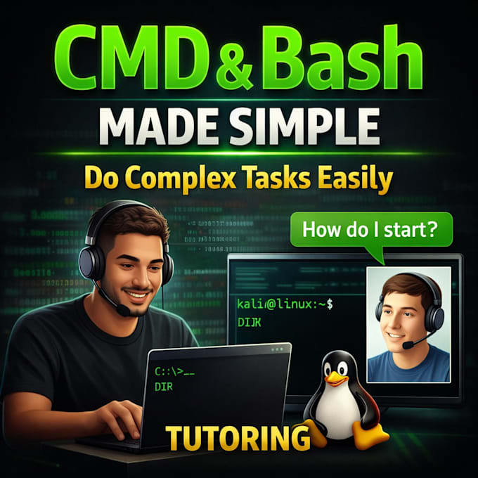 teach you powerful cmd and bash tricks step by step