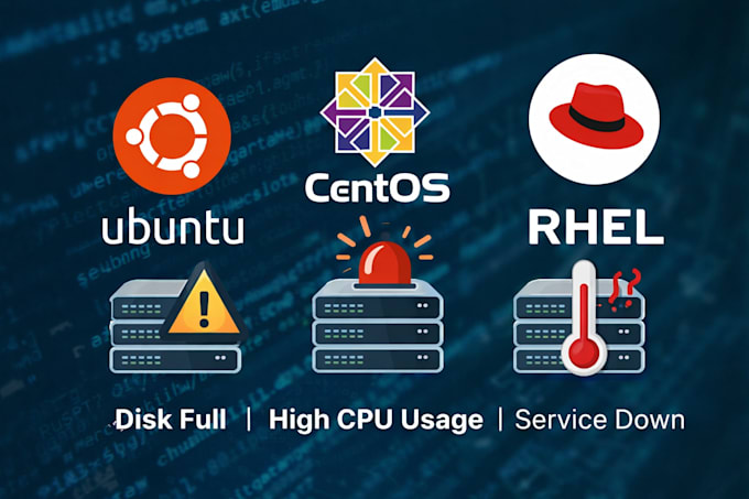 troubleshoot and fix linux server issues and errors